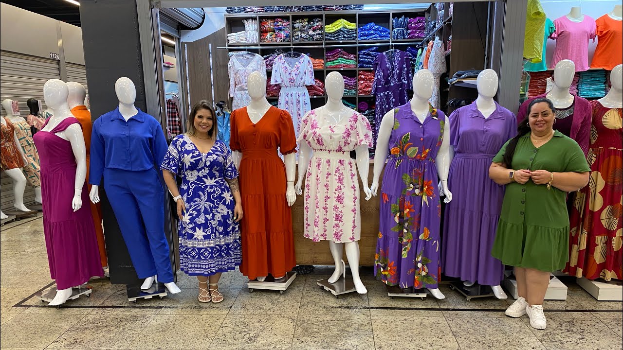 MODA PLUS SIZE NO BRÁS/SUPER PROMOÇÃO VESTIDOS A $29,99/LINDOS