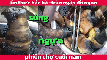 khám phá ẩm thực chợ phiên Bắc Hà