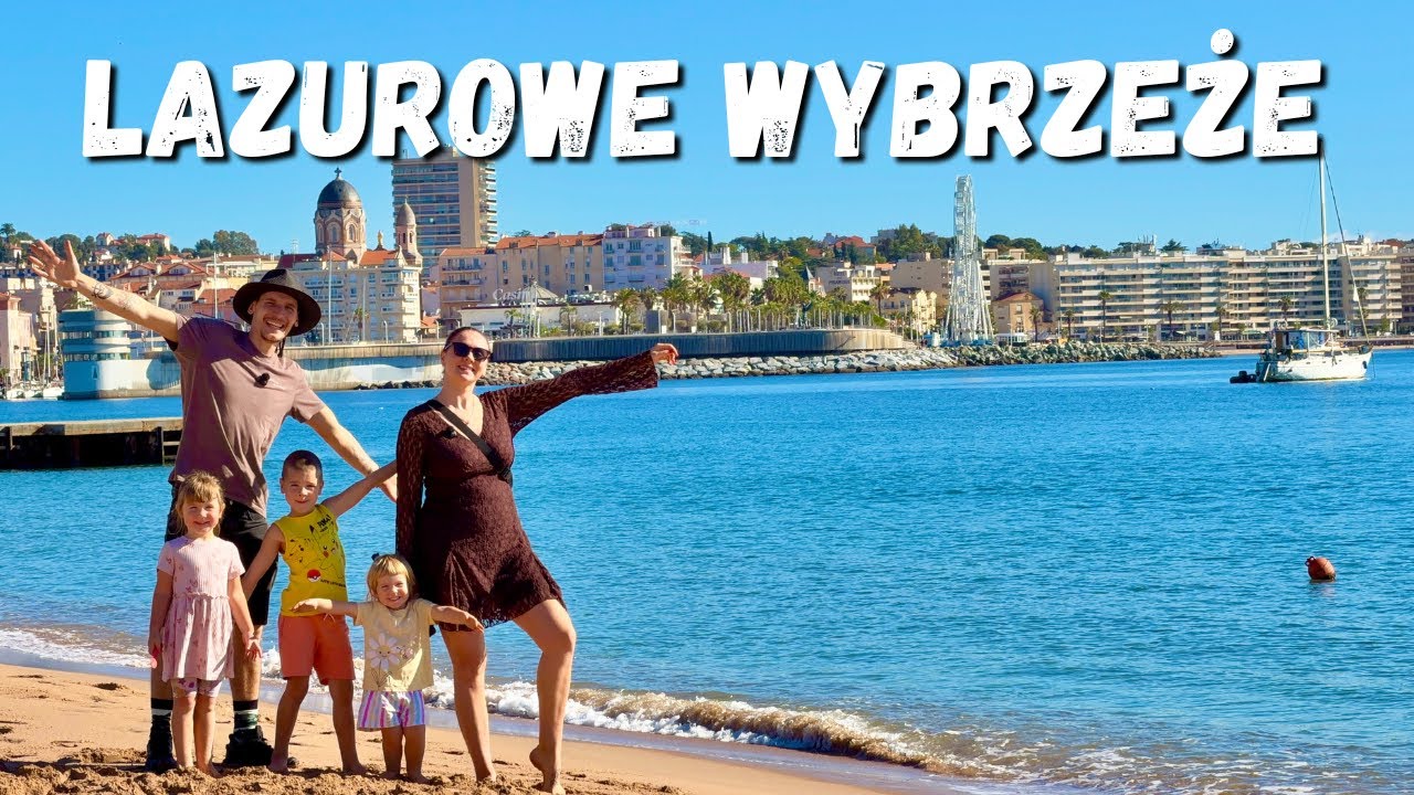 Dojechaliśmy do FRANCJI nad LAZUROWE wybrzeże!!!