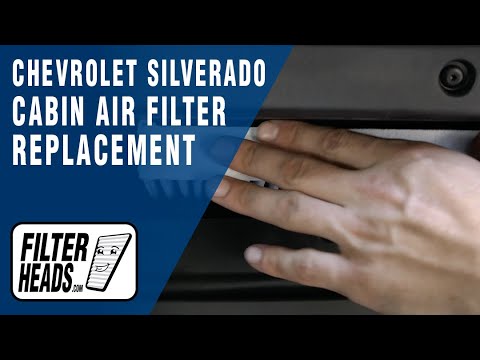 How to Replace Cabin Air Filter 2020 Chevrolet Silverado AQ1223C