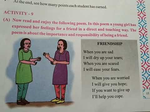 Friendship in on english poem 62 Most