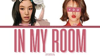 CHAEYOUNG - IN MY ROOM // You as a Member // KARAOKE // (2 Members Ver.) Color Coded Lyrics