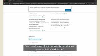 ScienceDirect AI - Compare Experiments
