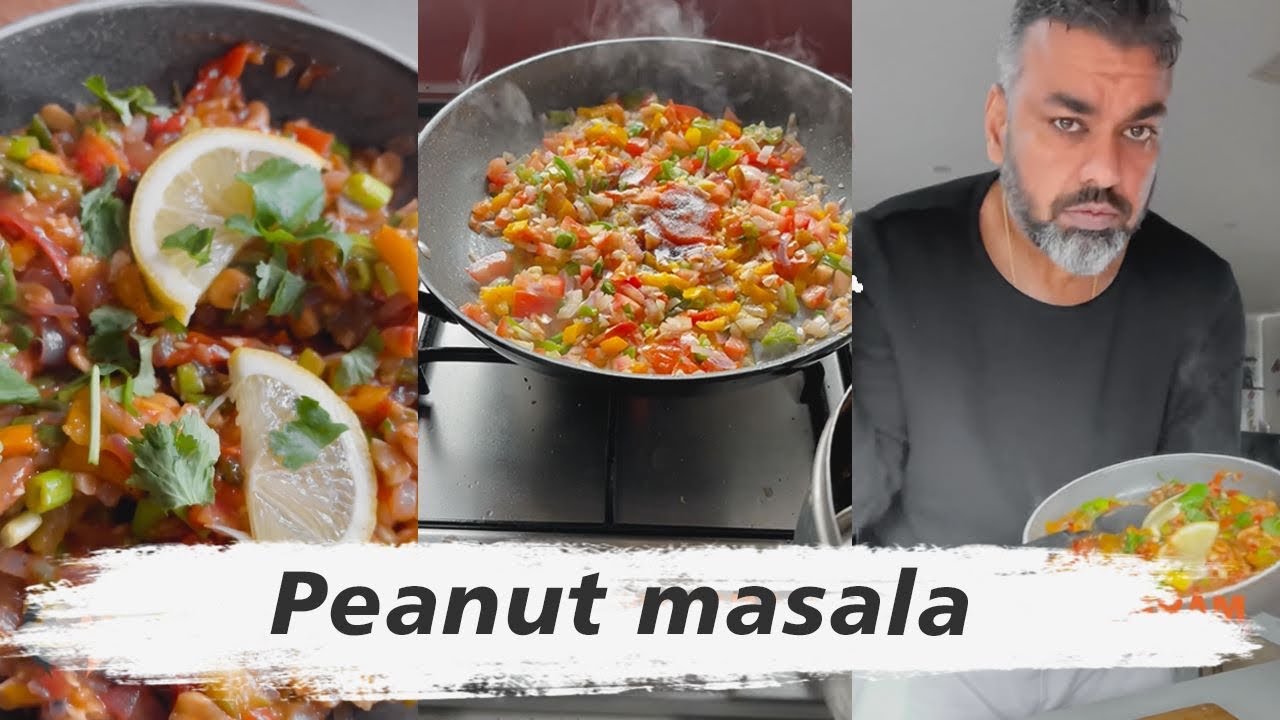 Peanut masala 👌 Low Calories n High Volume hd program YouTube
