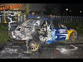 Rally retro report afl 1494  crash mark van eldik elerally 2008 beelden na de crash