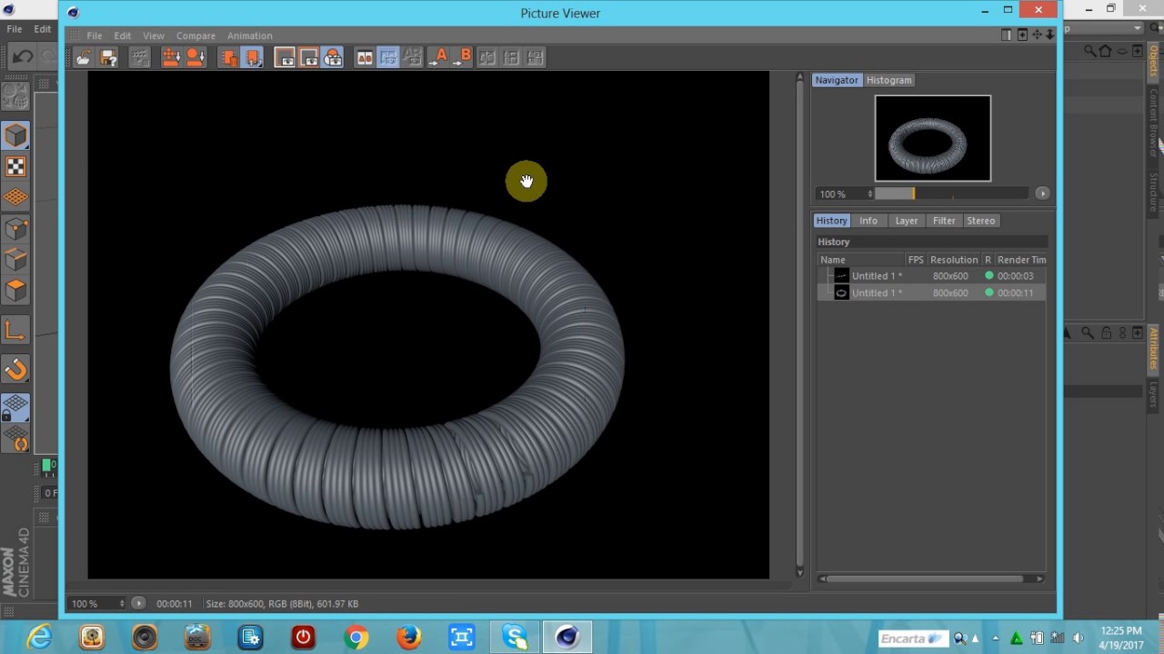 How to Make Spline along a Spline in Cinema 4D-Tutorial - YouTube
