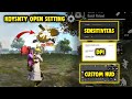 KoySNTY OPEN SETTING ⚙️ SENSITIVITAS + DPI SAMPAI CUSTOM HUD YANG MUDAH HEADSHOT - GARENA FREE FIRE