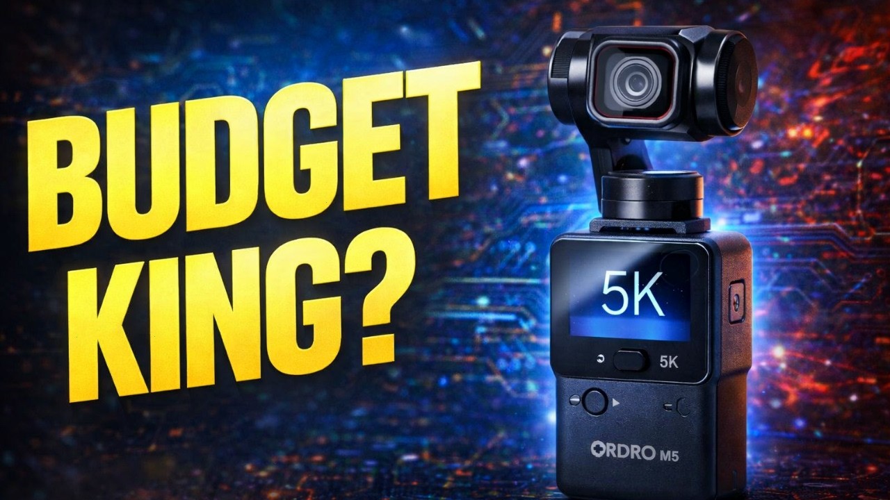 ПОЛНЫЙ ОБЗОР 🎥 Карманная камера ORDRO M5 — лучшая бюджетная карманная камера? 🔥