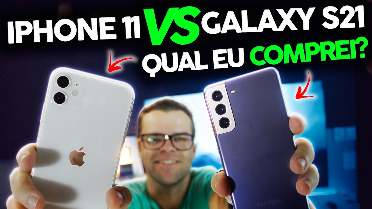 iPhone 13 vs Galaxy S21: qual é o melhor celular entre os dois