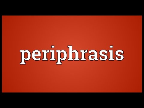 Periphrasis Meaning