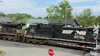 ES44DC Leading This Double Header NS Coal Drag 