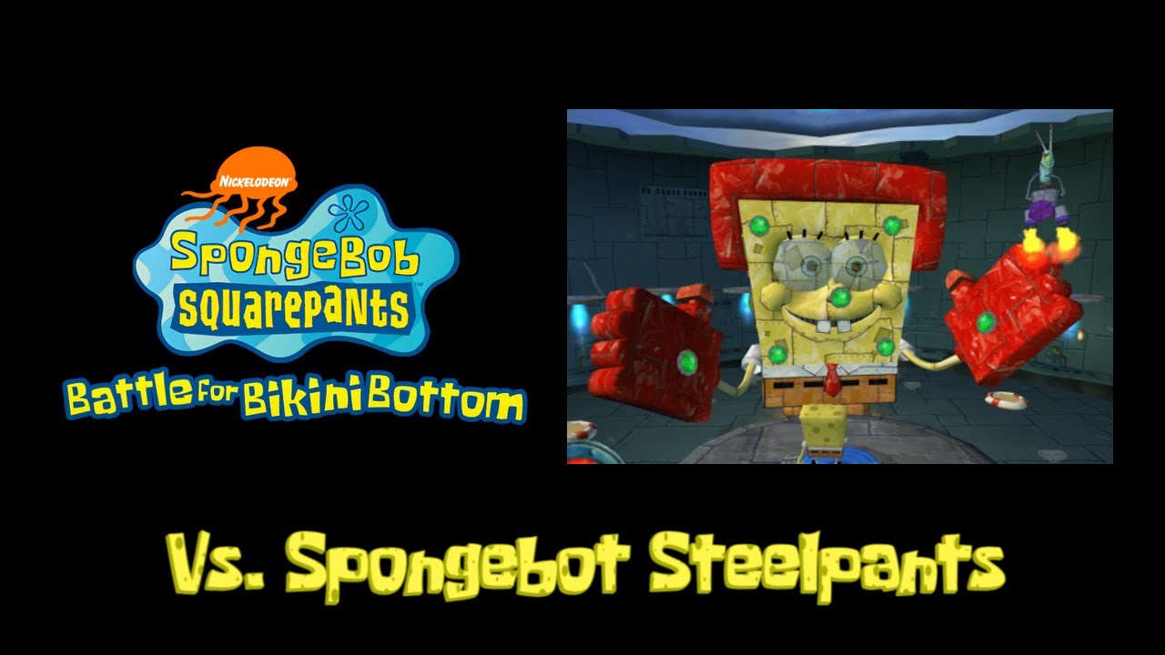 Spongebob Squarepants Battle for Bikini Bottom: Vs. Spongebot Steelpants Part 1