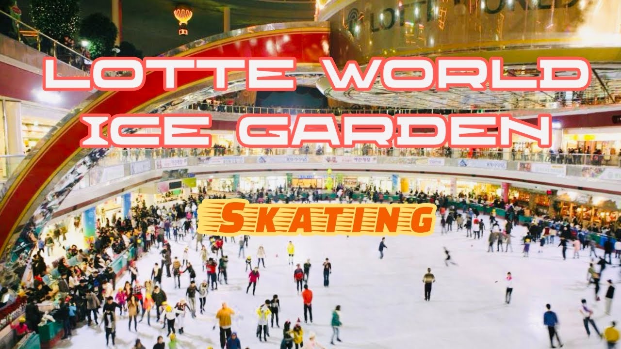 Lotte World Indoor Ice Skating Rink (롯데월드 아이스링크 (실내)) South Korea # ...