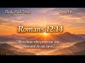 Romans 12:14 | Bless Those Who Persecute You #god #jesus #bible #bibleverse