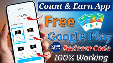 Count And Earn App Se Redeem Code Kaise Le | Count And Earn App Redeem Code | Count And Earn App