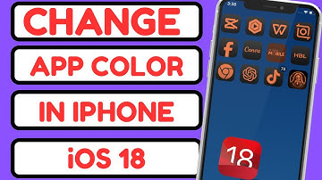 How to Change App Color on iPhone After iOS 18 Update
