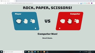 Rock Paper Scissor In JavaScript With Source Code | Source Code & Projects