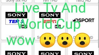 How To Watch World Cup and live Tv Channels For Free In Mobile screenshot 4