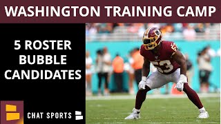 Washington Football Rumors: 5 Veteran Players On The Roster Bubble Heading Into Training Camp