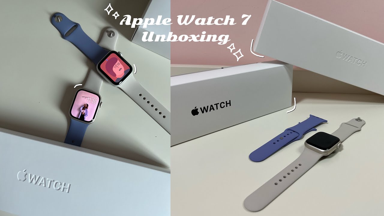 Apple watch series 7 english lavender Clearance
