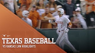 Texas Baseball vs Kansas LHN Highlights [May 17, 2024]