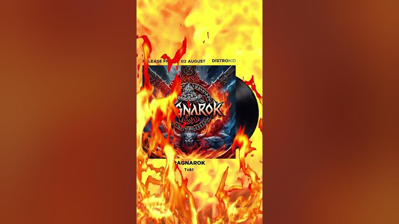 Tokt - RAGNAROK (RELEASE 02.Aug) ALL PLATTFORMS!  #music #foryou #vikings  #newmusic #fyp #video