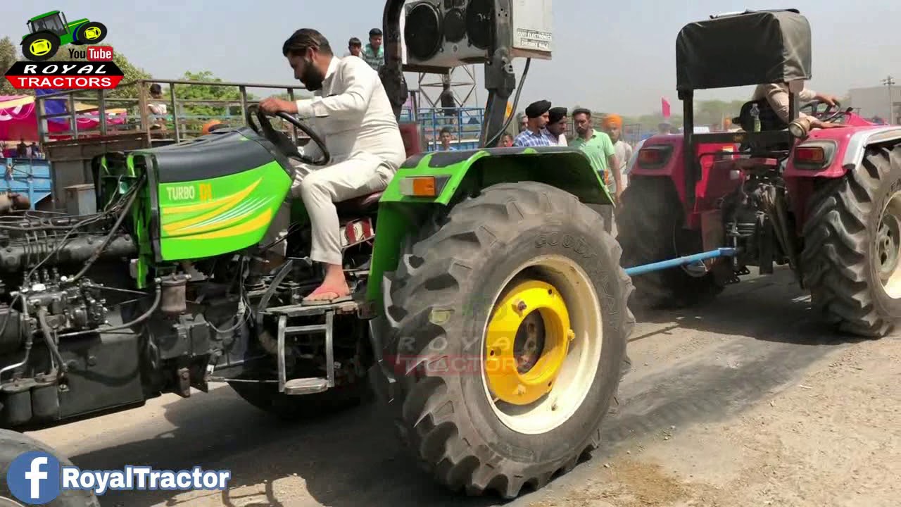 MAHINDRA ARJUN  605 VS INDO FARM 3055 TRACTOR TOCHAN