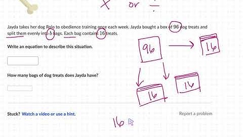 6th Grade Math: Modeling with and Solving One Step Equations