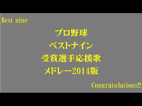 【バンブラP】セリーグ　ベストナイン応援歌メドレー　2014版