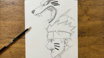 How to Draw Naruto & Kurama Six Path Sage Mode | Step by Step Tutorial