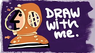 Deep Sea Creatures: Draw with Me