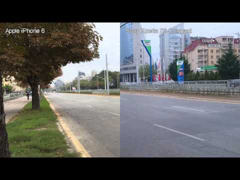 Apple iPhone 6 vs. Sony Xperia Z3 Compact image stabilization comparison