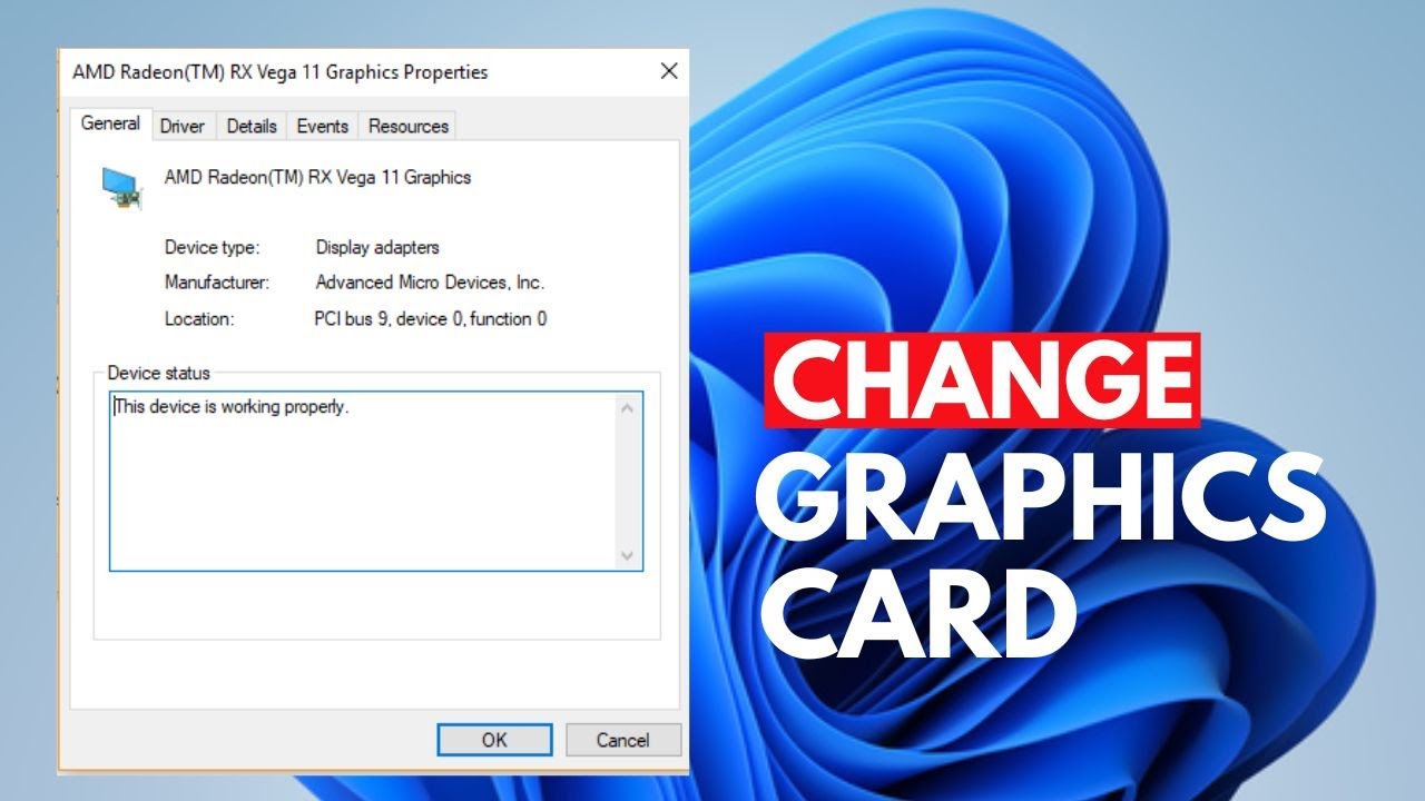 How to Change Graphics Card on Windows 10/11 - YouTube