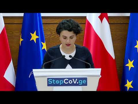 ნათია მეზვრიშვილის ბრიფინგი