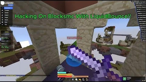 Hacking On Blocksmc With LiquidBounce NextGen!!