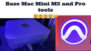 Mac Mini M2 Base model with pro tools.