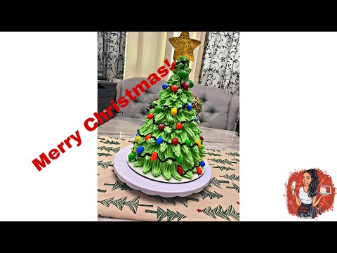 Christmas Tree Cake