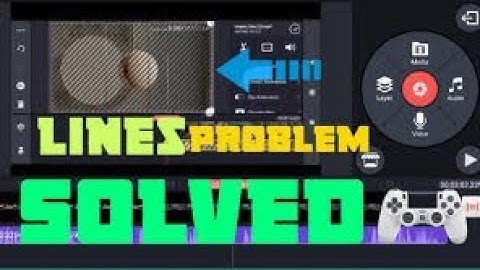 How to fix Green Screen Video Layer Problem in Kinemaster - Kinemaster Video Layer Problem Fix