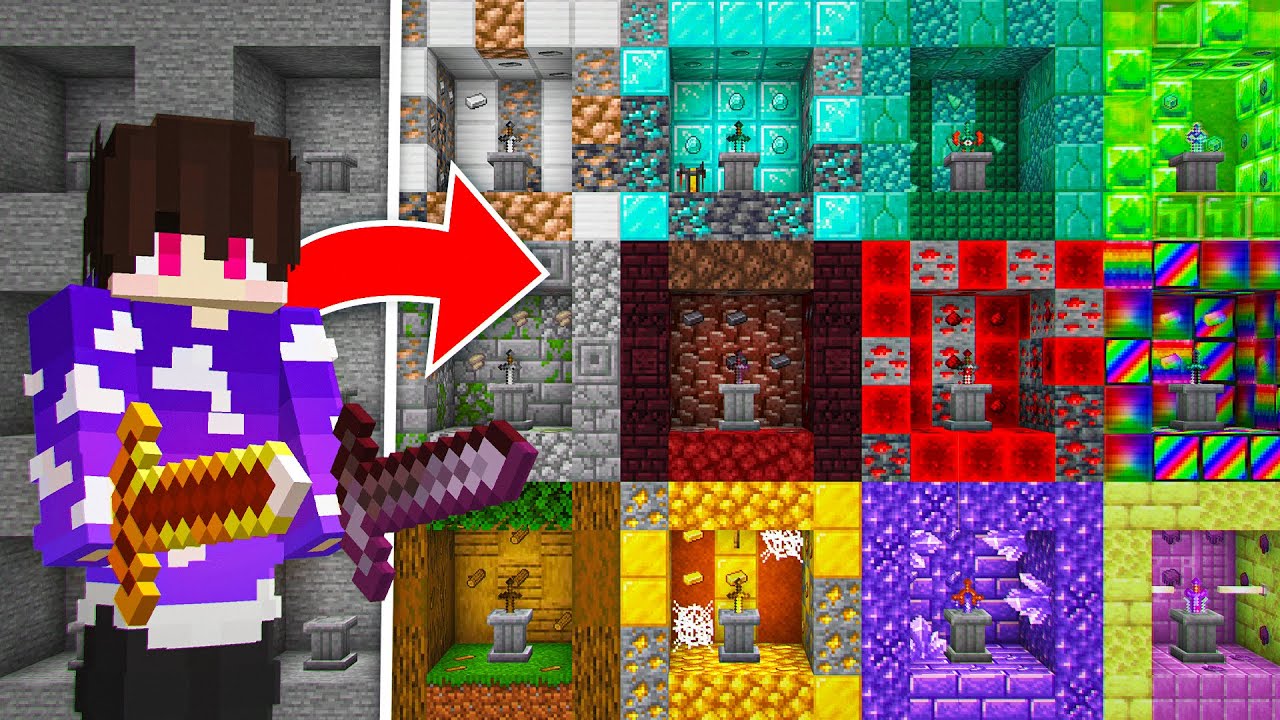 FINALMENTE O MUSEU PARA TODAS AS ESPADAS DO MODPACK - Minecraft Super