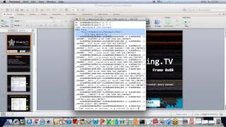 Debugging.tv Frame 0X0B Mac Os X