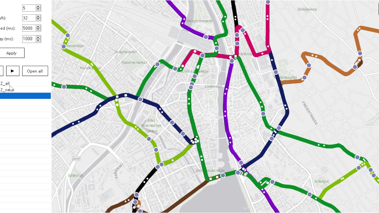 geo.zpheres - Study of Zurich Tramways Transformation - YouTube