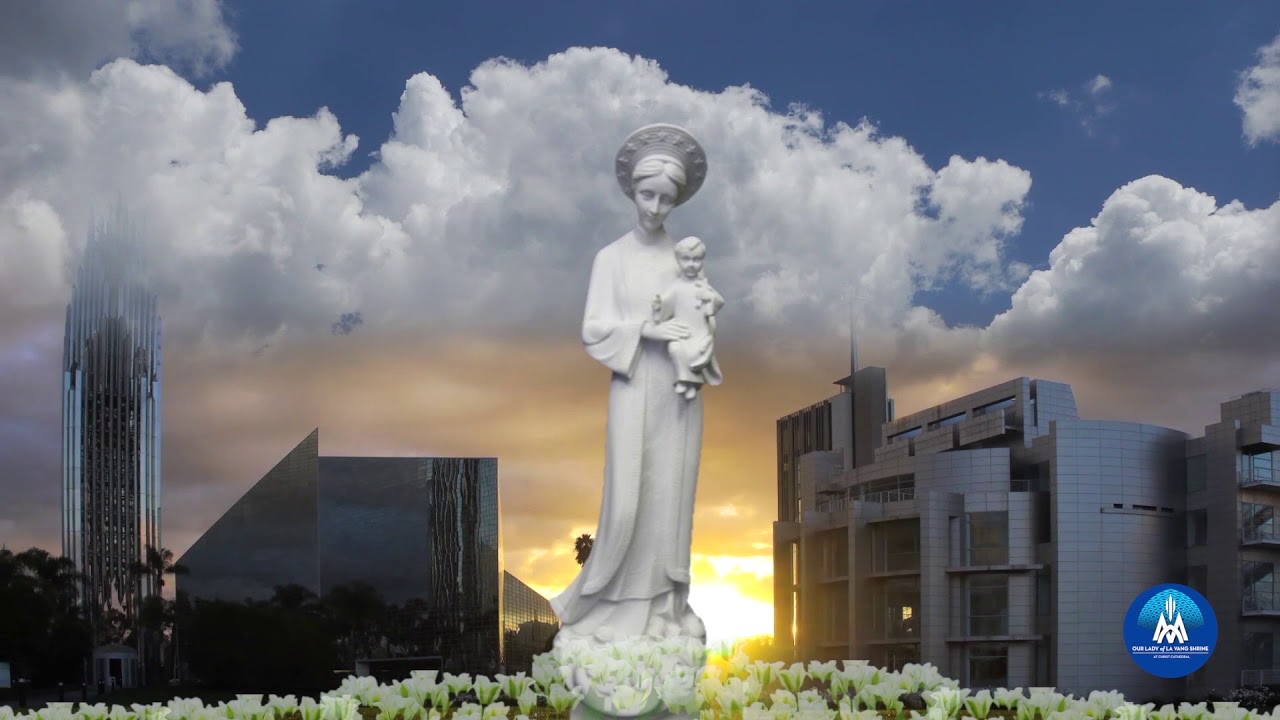 OUR LADY OF LA VANG SHRINE AT CHRIST CATHEDRAL - YouTube
