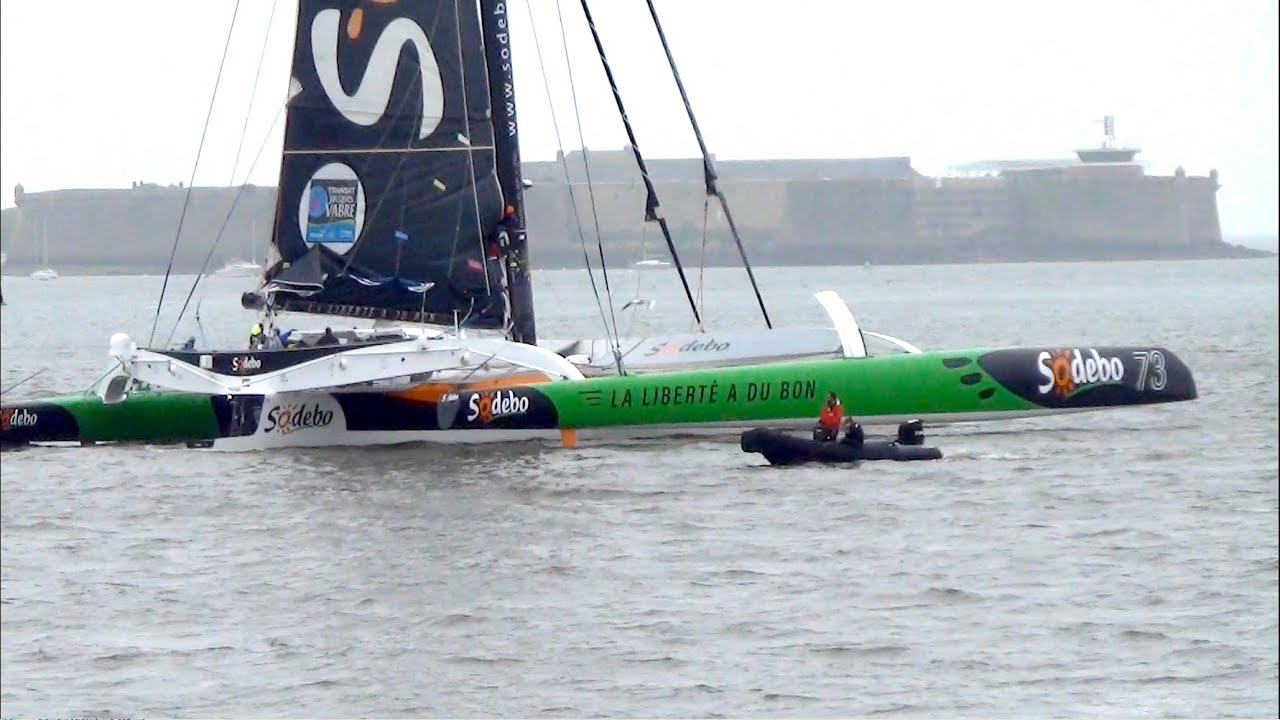 record trimaran tour du monde