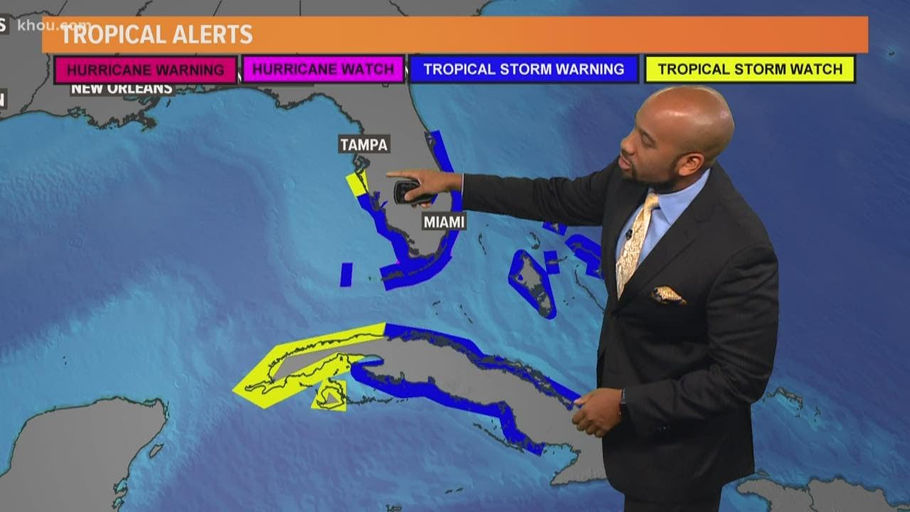 Tropical Storm Eta moves closer to Florida - YouTube