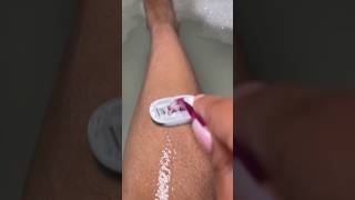 THE shaving routine that has my legs silky smooth ✨ #shaving #hygiene #shavingtips #smoothskin