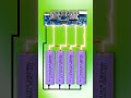 4x 18500/18650 Li-ion Battery Power Bank Circuit Connection Diagram.