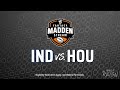Fantasy Madden Sim March 8, 2022 | IND vs HOU