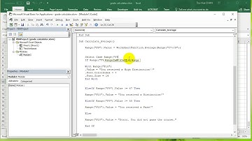 VBA Excel 2016 Lesson 8 - Select Case statement