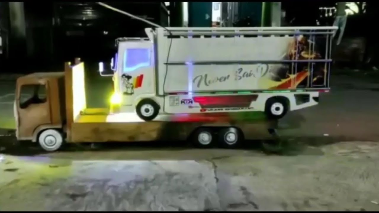 full.. video tutorial merakit kabel spiker truk miniatur sound balap...,
