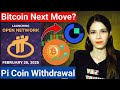 Pi Coin Withdrawal Update | Bitcoin Next Move Up Or Down?😱 | Crypto Market News | Pi Coin Listing